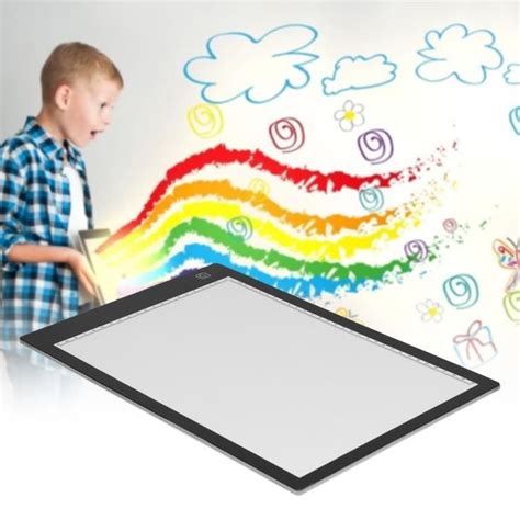 HURRISE Tablette Graphique LED A4 Pour Dessin Et Animation Cdiscount