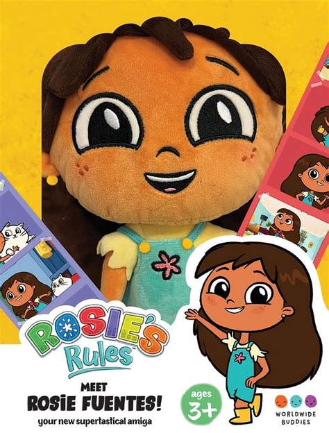 Rosies Rules Rosies Rules Rosie Fuentes Plush Toy Other