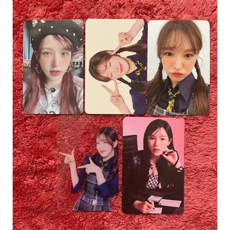 Official Photocard Pc Wendy Red Velvet Album Birthday Photobook Season