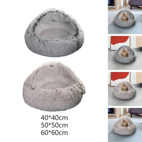 LIT GROTTE POUR chats nid d intérieur doux et Semi fermé pour chat