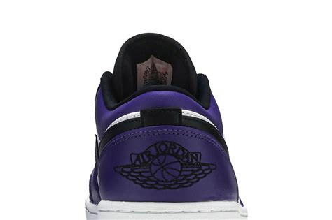 Air Jordan 1 Low Court Purple White 553558 500 GreenHousse