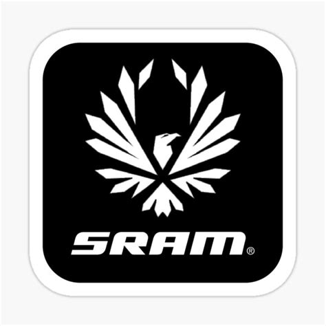 "Sram Black" Sticker for Sale by raodolan | Redbubble