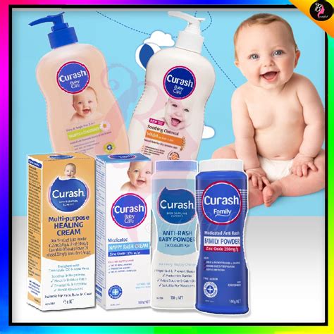 Curash Babycare Anti Rash Baby Powdernappy Rash Creamshampoo