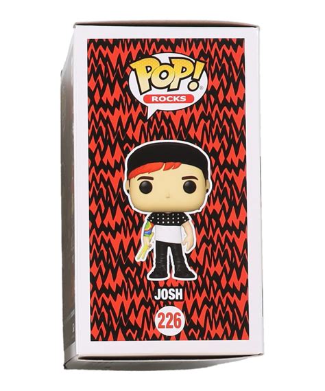 Josh Dun Signed Twenty One Pilots 226 Josh Funko Pop Rocks Vinyl