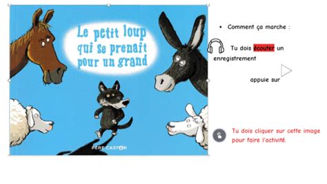 Le Petit Loup Qui Se Prenait Pour Un Grand