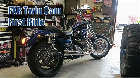 Harley Fxr Twin Cam Build Part 5 First Ride Motoscope Mini Issues