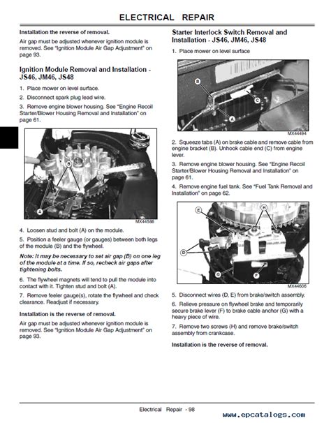 John Deere Walk-Behind Rotary Mowers MowMentum PDF TM