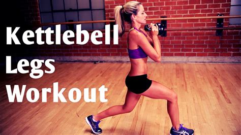 15 Minute Kettlebell Legs Workout Youtube