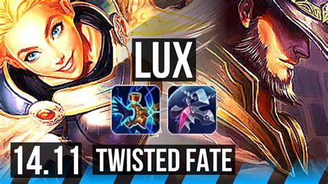 Lux Vs Twisted Fate Mid 7k Comeback 48k Dmg Legendary 17413