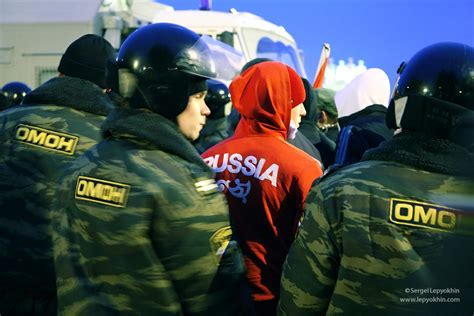 Фоторепортаж с акции «Стоп кавказский террор!» в Волгограде, 18 декабря ...