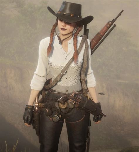 Tried Making The White Corset Work Rreddeadfashion