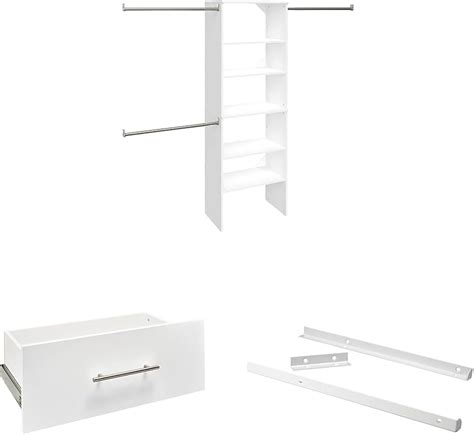 Amazon Closetmaid Suitesymphony Wood Closet Organizer Starter Kit