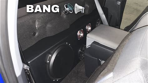 Sound System On My F Single Cab Youtube