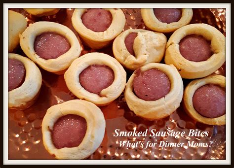 Smoked Sausage Bites What S For Dinner Moms