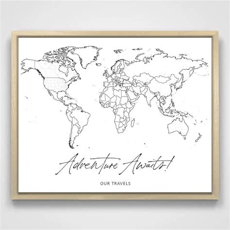 Pretty World Map Quality Framing Options Conquest Maps — Conquest