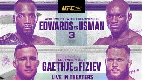 UFC 286 Location: Where Will Kamaru Usman vs. Leon Edwards 3 Take Place ...