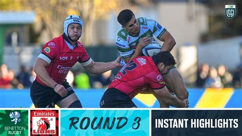 Benetton V Emirates Lions Instant Highlights Round 3 URC 2023 24