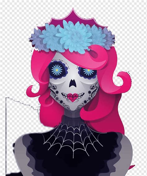 La Calavera Catrina Ilustraci N De Adobe Ilustradora Euclidiana