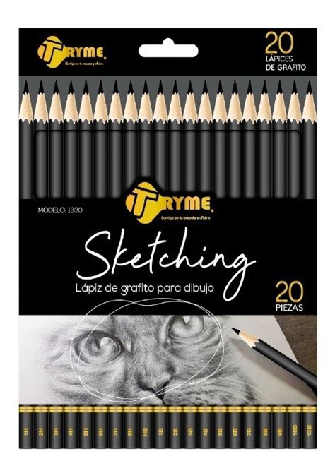 L Pices Gr Fito Para Dibujo Premium Sketching Pzas Tryme Mercadolibre