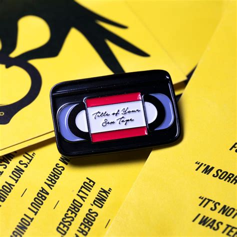 Brooklyn Nine Nine B99 Title Of Your Sex Tape Enamel Pin Etsy