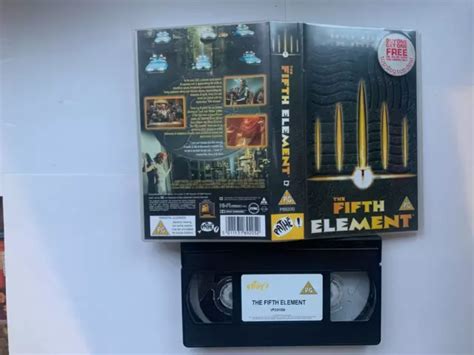 The Fifth Element Vhs Pal Bruce Willis Gary Oldman Deleted