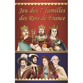 Jeu De 7 Familles Histoire De France Jeux Classiques Achat Prix