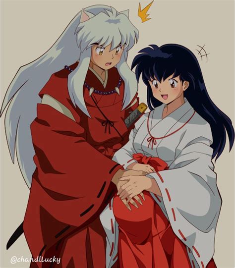 Inuyasha Shock With Surprise That Kagome Is Pregnant With Their