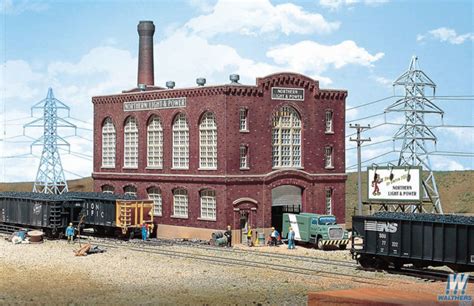 Walthers Cornerstone Northern Light And Power Powerhouse Ho Scale