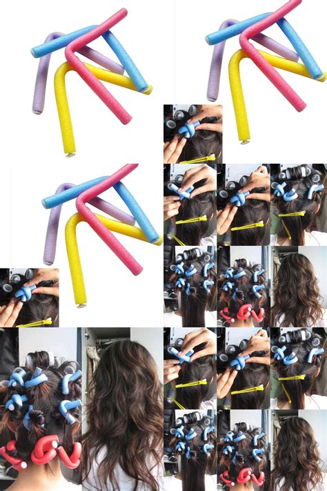 [visit To Buy] 10pcs Set Curler Makers Soft Foam Sponge Bendy Twist