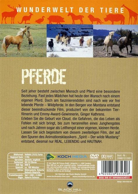 Wunderwelt Der Tiere Pferde Dvd Oder Blu Ray Leihen Videobuster De