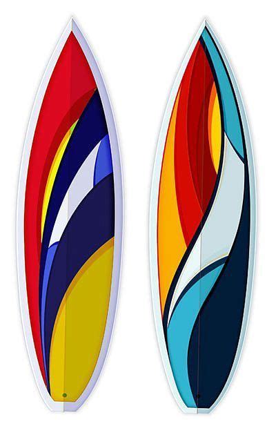 Resultado De Imagen Para Simple Wave Art Surfboard Painting