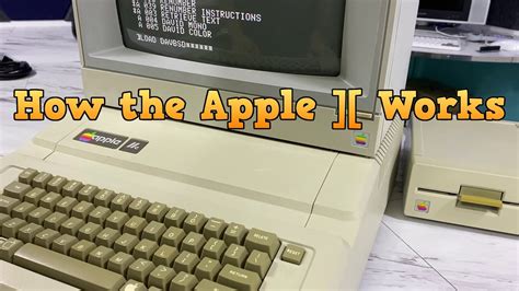 How the Apple ][ Works! - YouTube