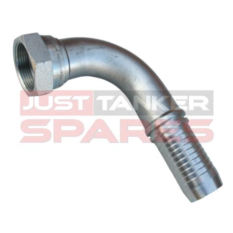 Bsp Female X Serrated Hose Tail 90 Deg 1 14 Just Tanker Spares