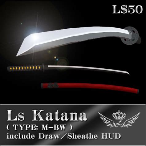 Second Life Marketplace Ls Katana M Bw Box