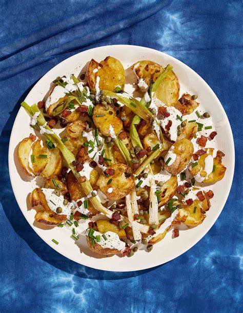 Crispy Smashed Potato Salad Leite S Culinaria