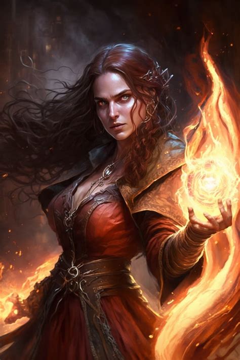 Fire Sorceress