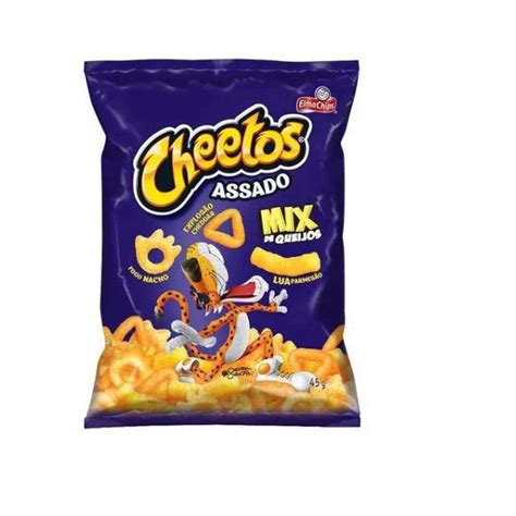 Biscoitos Salgadinhos Elma Chips Cheetos Mix Queijos 30Un Submarino