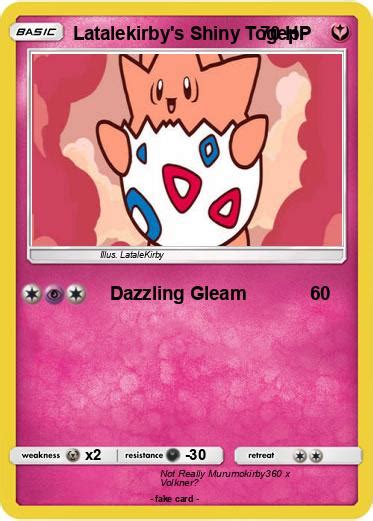 Latalekirbys Shiny Togepi Card The Final Fantasy Of Movie Legend