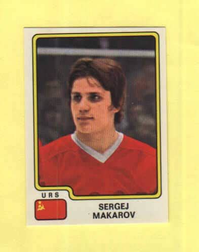 1979 PANINI #157-Sergei Makarov - NHL Hockey Stickers