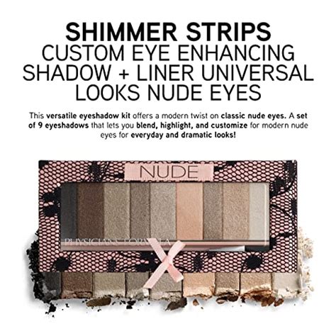 Physicians Formula Shimmer Strips Custom Naked Nude Eyeshadow