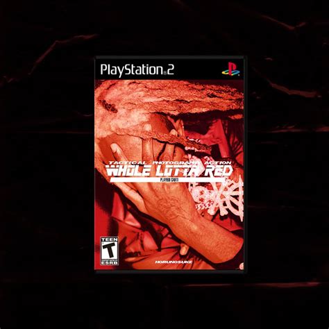 Whole Lotta Red Ps2 Cover On Behance