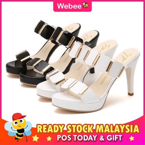 Ready Stockwebee H Women S High Heels Shoes Kasut Tinggi Wanita