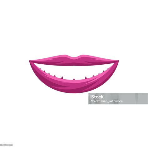 Lips Design Illustration Vector Template Stock Illustration Download