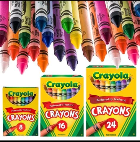 Crayola Crayons 8s 16s 24s Sold Per Piece Lazada Ph