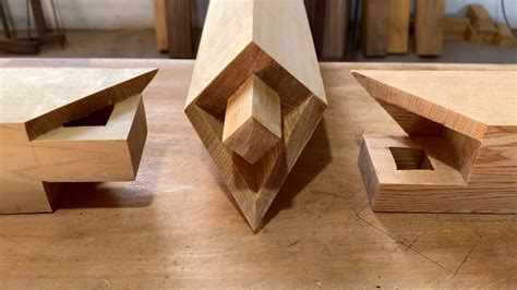 Ultra Strong 3 Joint Using Interlocking Mortise And Tenon Joints DIY