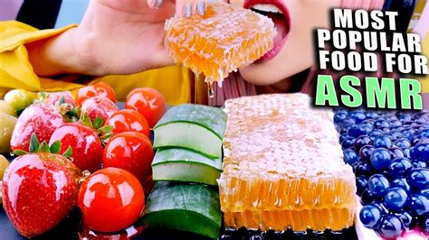 Most Popular Food For Asmr Honeycomb Tanghulu Popping Boba Aloe Vera