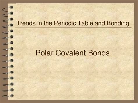 PPT - Polar Covalent Bonds PowerPoint Presentation, free download - ID ...