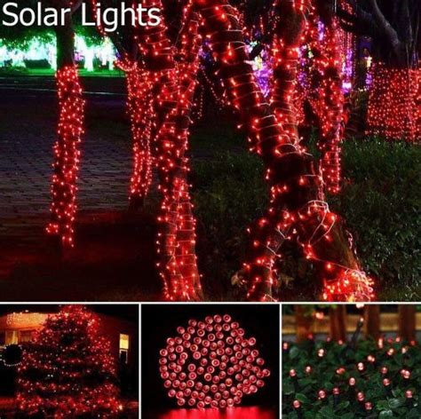 Fairy Lights String Lights Fairy Lights Outdoor Solar 100 Led Bulbs