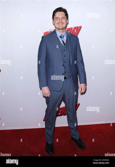 Toby Leonard Moore Attending The Daredevil Premiere In Los Angeles