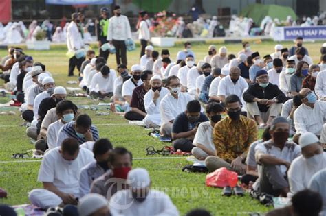 Shalat Idul Adha Di Masjid Al Azhar Foto Tribunnews